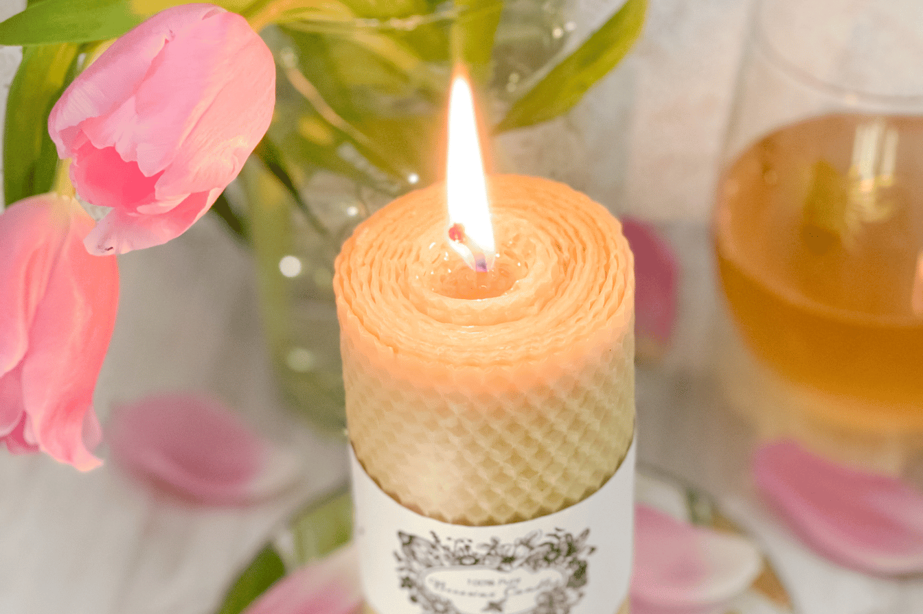 How To Make A Beeswax Candle  Beeswax Candle Making Tutorial